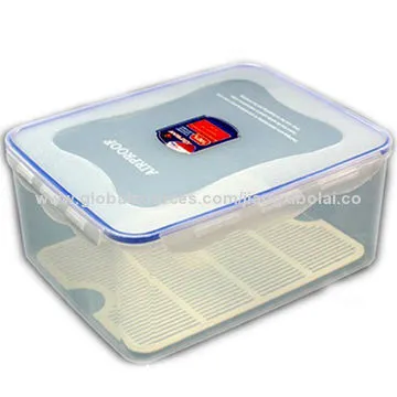 PP small plastic snapware airtight food storage container
