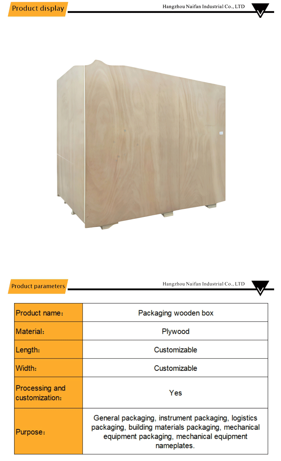 Wooden Cases For Turnover Transport