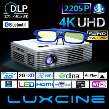 Best Choice Mini Led Projector 1280*800 1080p Home 3D Theater Projectors SXGA WXGA Projector