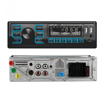 1 Din Car Stereo Radio System with BT, 12V MP3 Player Autoradio