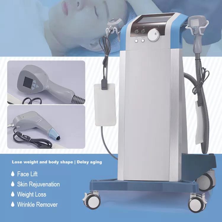 NEW 2 in 1 Monopolar rf exili ultra 360 radio frequency face lifting body shaping machine