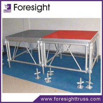 portable folding stage,iron material