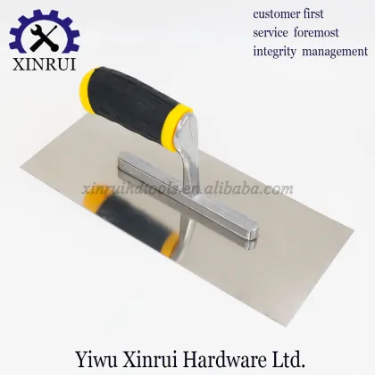 Plastic Handle Plaster Trowel Mirror Polish