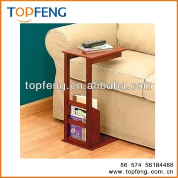 WOOD SLIDE UNDER SOFA TABLE