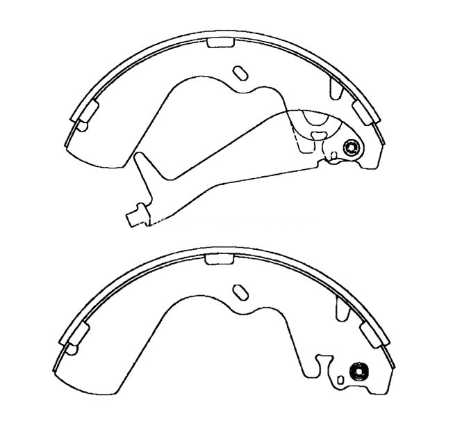 58350-4EA00 brake shoes 