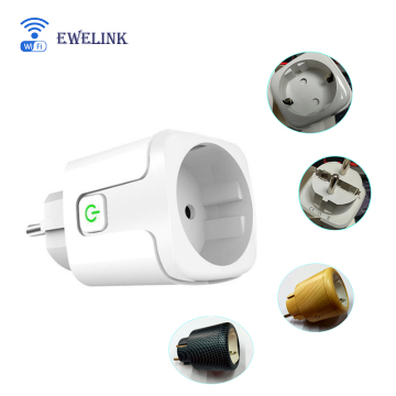 BSD33 Smart EU Plug with WiFi - ewelink 20A/16A, Tasmota, ESPHome Firmware for Custom Smart Home Gadgets (No Energy Monitor)