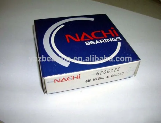 Nachi 6206ZZE bearing