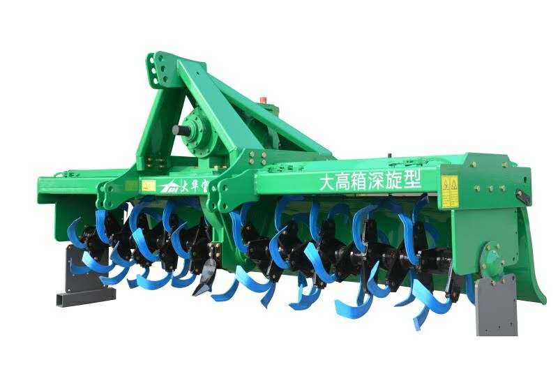 More than 120HP tractor drived rotary cultivator