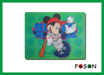 Commercial Rubber Cartoon Mouse Mat With Radiation Protection