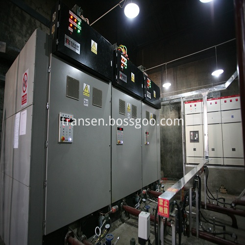 Wind power electric heat storage system