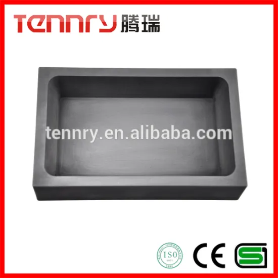 Big Size Carbon Graphite Boat For Casting Steel Ingot
