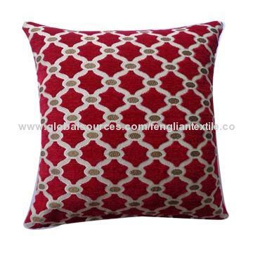 Decorative Chenille Chair Cushion, Customized Requests are Accepted