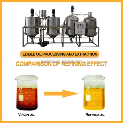 Singapore Refined Palm Oil Machine | Sunflower Oil Refining Equipment | Rapeseed Oil Plant