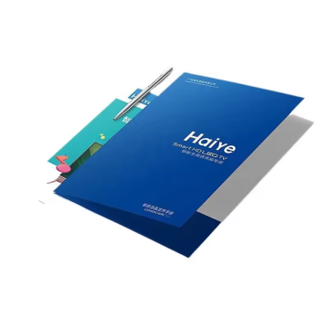 Custom CMYK Printing Paper Folders with Logo for School Documents