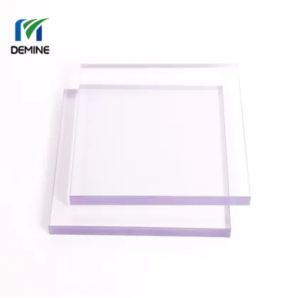 Clear hard coated polycarbonate sheet barn door