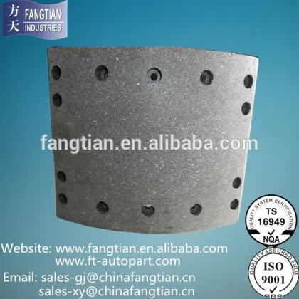 Drilled Brake Lining For DAF Trucks