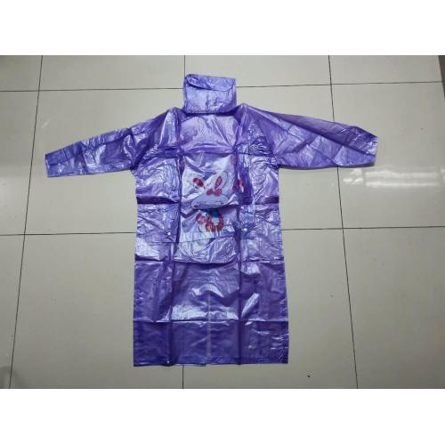 Blue Rain Coat For student