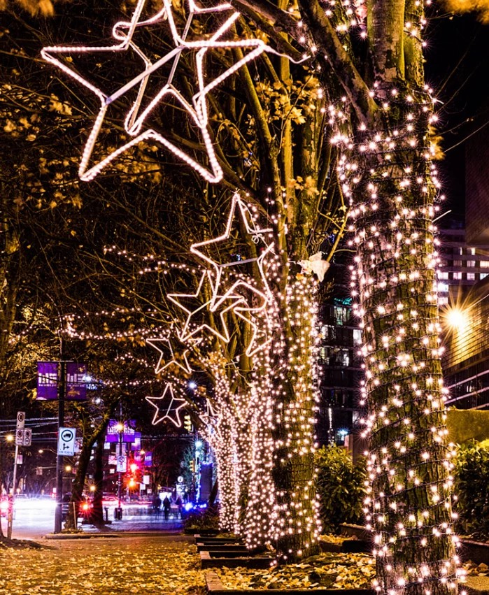 Luce a led per cintura luminosa natalizia