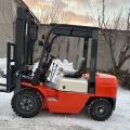 6M Triplex Mast Diesel Diesel Forklift مع شهادة EPA