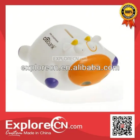 Colorful animal shape bestselling coin saving box