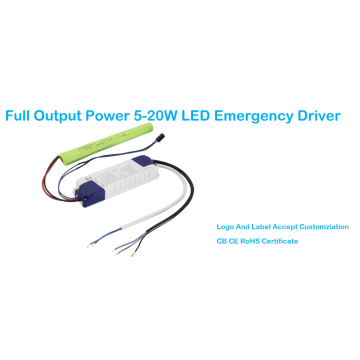 Rechargeable Li-ion Battery Backup LED Emergency Pack