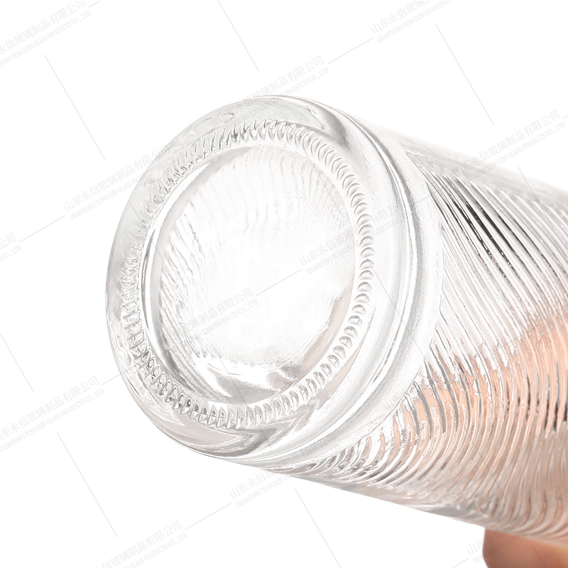 Premium high quality glass rioja bottle customize