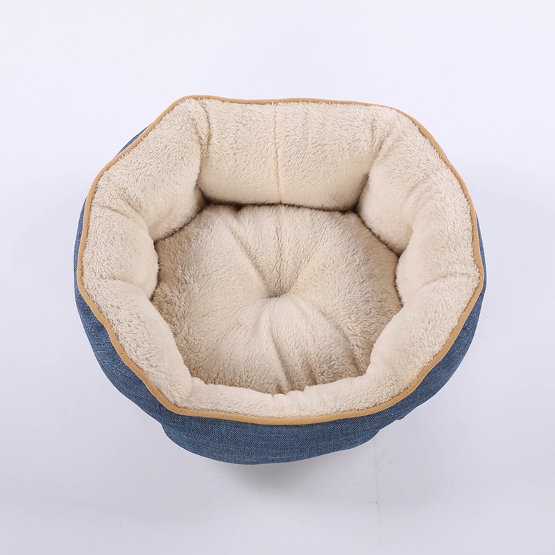 Wholesale Pet House Cotton Velvet Durable Comfortable Pet Bed
