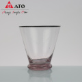 ATO Wholesale Casamento personalizado Red Crystal Wine Glass