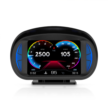 3.5 inç HUD ekranlı evrensel OBD2+GPS akıllı göstergesi