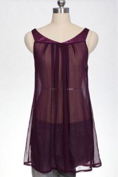Woven ladies tank top