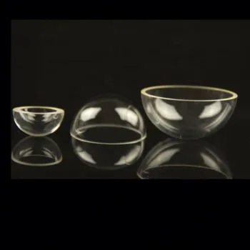 Custom Modern Pressed Clear Borosilicate Glass Hemisphere Dome Lamp Cover for PAR Light