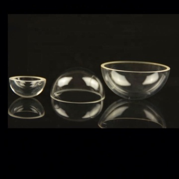 Custom Modern Pressed Clear Borosilicate Glass Hemisphere Dome Lamp Cover for PAR Light
