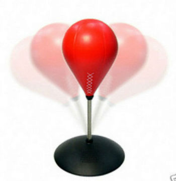 Desktop Punching Ball Table Punch Bag with Sound Stress Relief Desk Toy Vacuum Grip