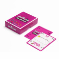 Custom Adult Party Drinking Card Game with Top Bottom Box