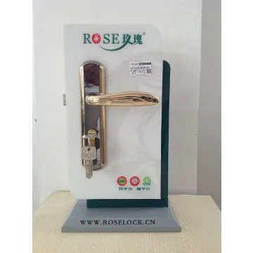 faceplate handle door lock