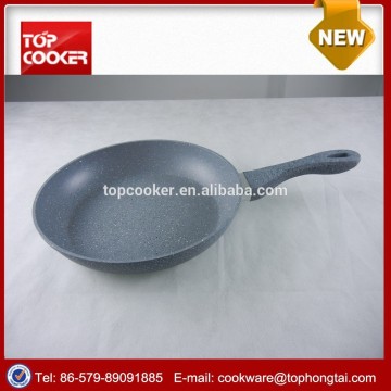 aluminum forged grey stone coated frying pan