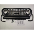 Wrangler front bumper car grille