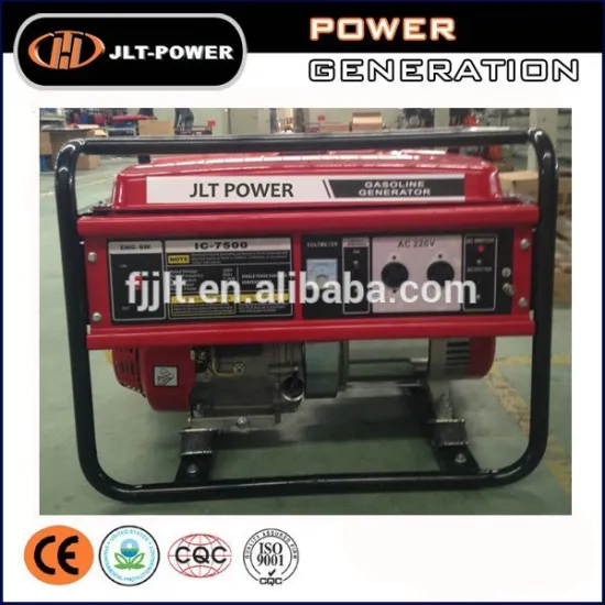 Portable 6kw duel use gasoline/LPG genset