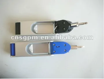 8 in 1 mini portable handle screwdriver set with LED