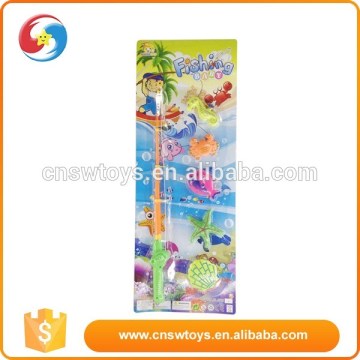 Light colors fishing pole great varieties sea animal toy to kids