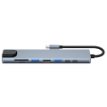 8 en 1 USB C Hub para laptop