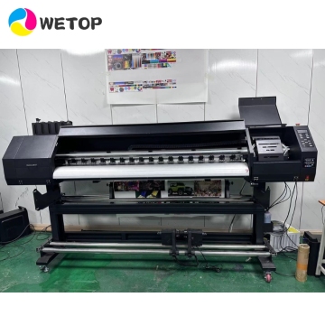 WeTop-jet 6 Feet UV Roll to Roll Plotter with 1440dpi Dual I3200U1 Print Heads