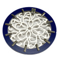 Motif de fleur cadran en creux pour la montre