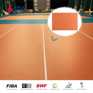 Kanada Halowa siatkówka PCV Court Sports Flooring