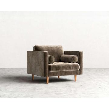 Sven Cascadia Luca wood base armchair