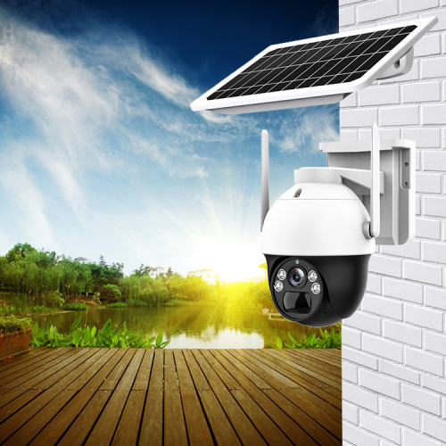 4G CCTV камера Безопасность солнечной энергии на открытом воздухе