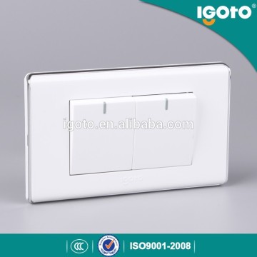 America standard switch socket 2 gang 2 way switch