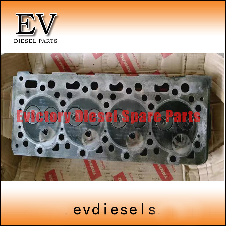 Complete Cylinder Head + Full Gasket Kit For Kubota V1505 Engine F3690