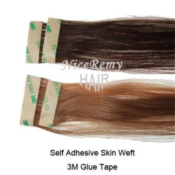 Pre-Taped Hair Extension, Double Sided Tapehair Exension, Skin Weft