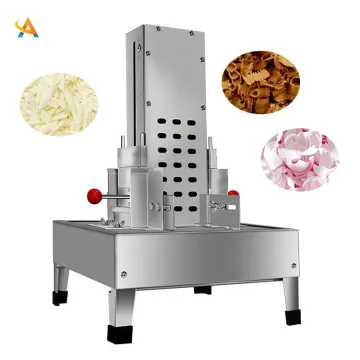 Stainless Steel Chocolate Shaving Machine - Customizable Chocolate Flower Maker